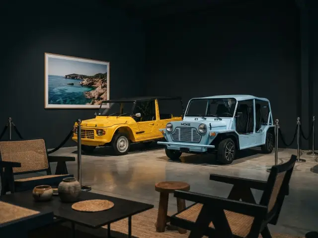 Elektrische klassieke strandauto te koop Balearen